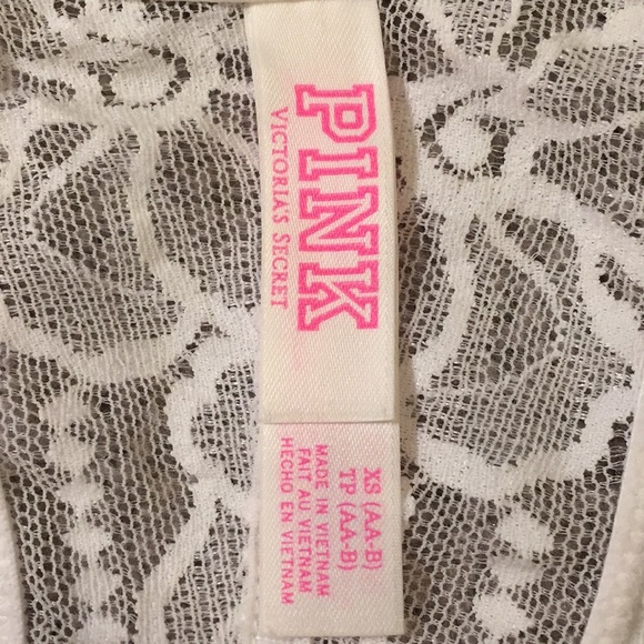 Pink Halter Bralette Size XSmall - Picture 2 of 6